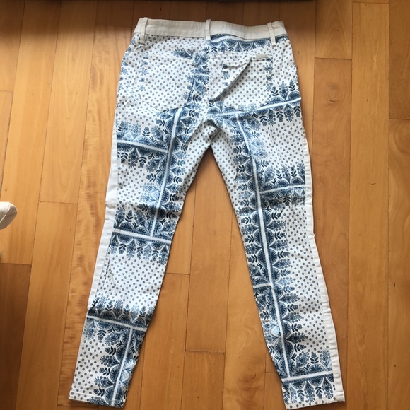 Joe Jeans Skinny Ankle Tux Blocked Scarf Print 29 - Picture 6 of 10